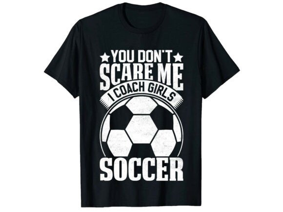 Capturing Energy with Coach Girls Funny Soccer T-Shirt Graphics