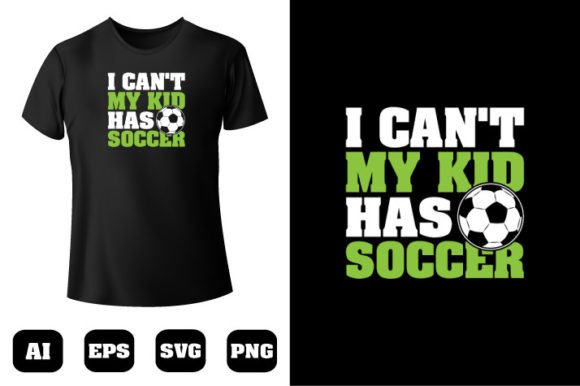 Soccer T-shirt Design 127: Graphics for Editorial Use