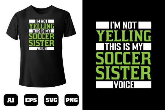 Soccer T-shirt Design 135: A Versatile Graphic for T-Shirt Designs and Brand Projects