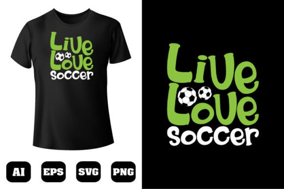 Soccer T-shirt Design 40: Graphics for Local Branding