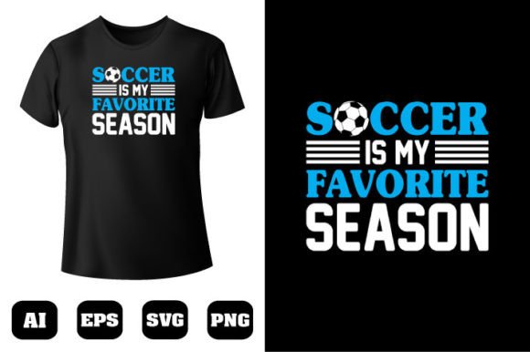 Soccer T-Shirt Design 65: Graphics for Editorial Use