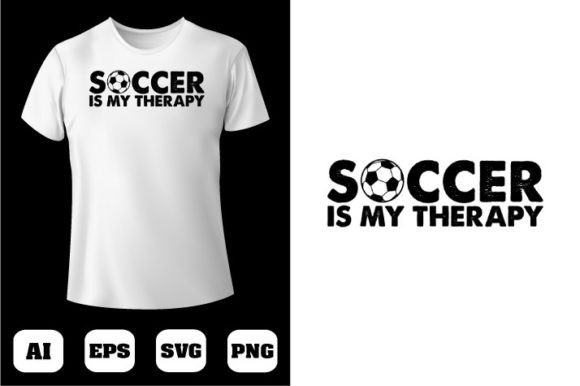Soccer T-Shirt Design 69: Graphics for Commercial Use