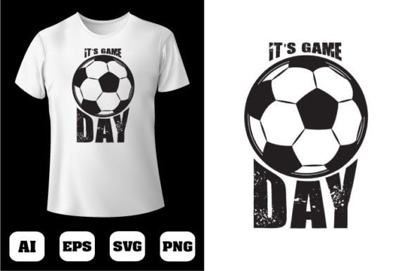 Soccer T-shirt Design 74: A Vector Review for Stitchers