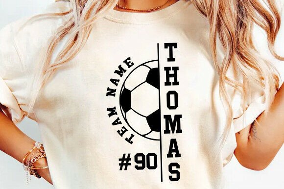 Soccer Team SVG Graphics for T-Shirt Designs & Marketing Visuals